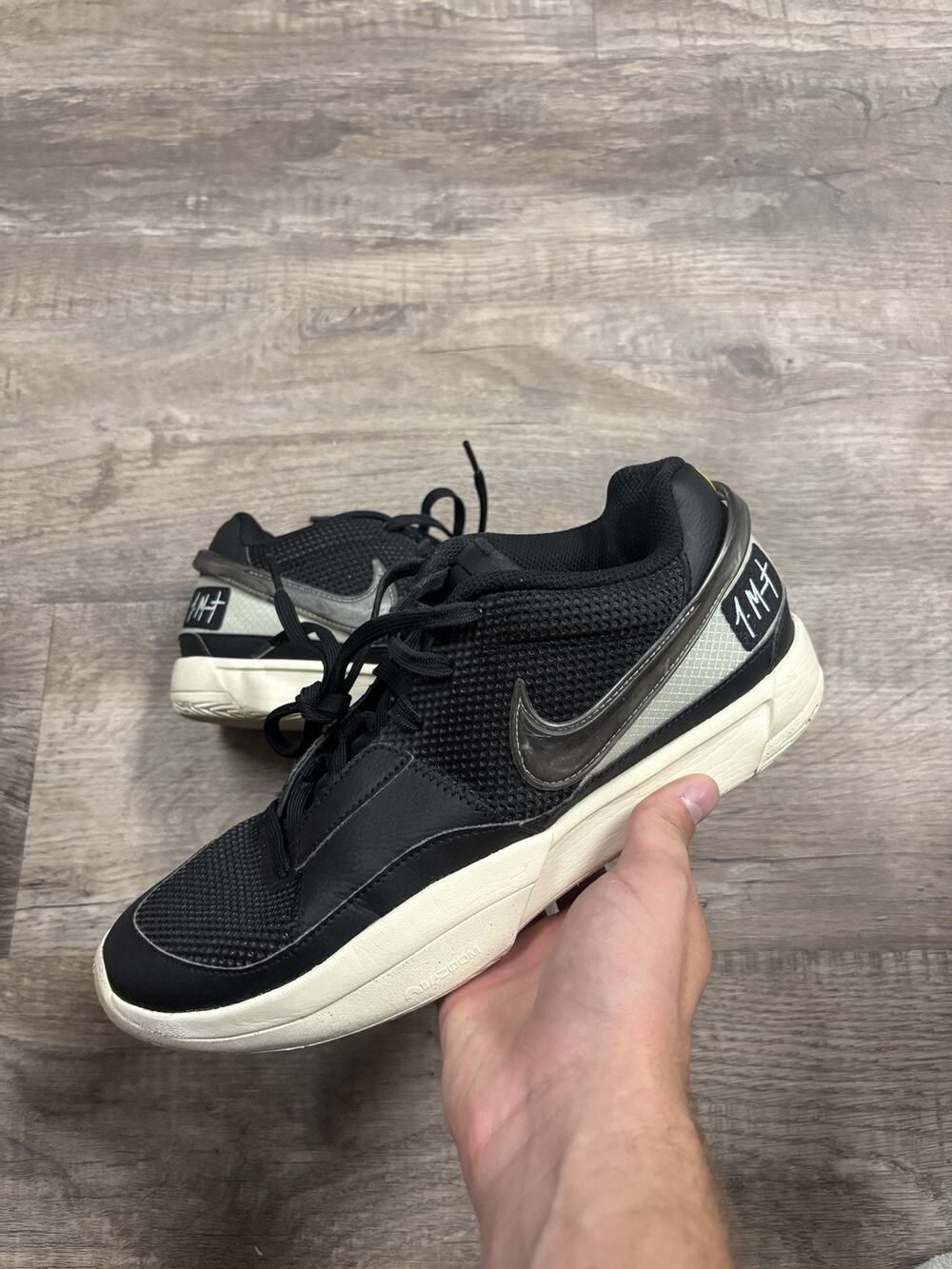 Nike Ja 1 Ain’t Ducking No Smoke Black Men Size 9.5 Basketball Shoes